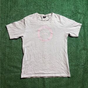 Publish Light Gray T-Shirt with Pink Circle